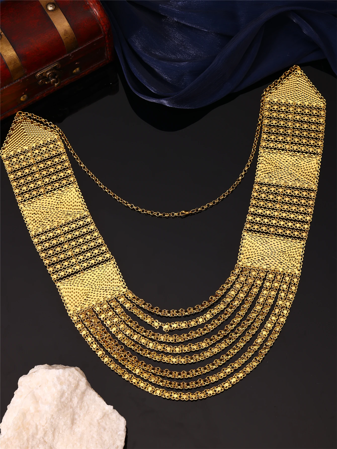 1pc Arabic Lady Luxury Multi-L - огляд і ціна Vintage Necklace