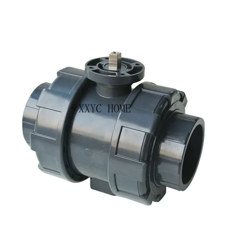 

1pc pvc motorized ball valve for pipeline electric actuator pneumatics shut off valve pvc plastic 15/20/25/32/40/50/65/80/100