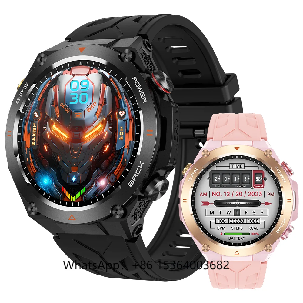 

TJXL-Hot Selling GPS Navigation Smartwatch with IPS Display Waterproof Fitness Sports Sleep Monitor IP67 Waterproof Standard