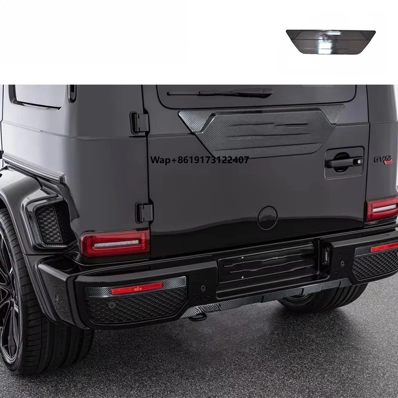 

G-Class W463a 2018-2022 Year Spare Tire Cover for W464 G500 G63 G550 Dry Carbon Fiber Material Rear Door Cover Car Tyre Wheels