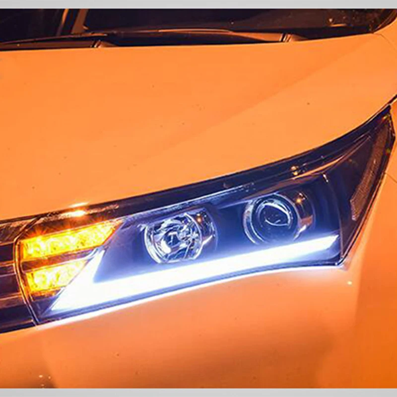 New Design Car LED Head Lamp Auto Headlight Front Lamp Headlamp For Toyota Corolla Altis 2014 2015 2016