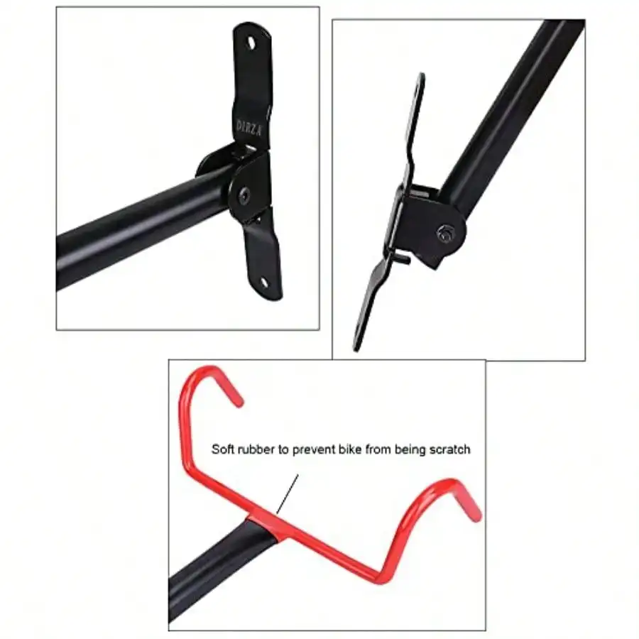 

Складное настенное крепление для велосипеда – прочная горизонтальная стойка для хранения, компактный крюк для гаража и квартиры