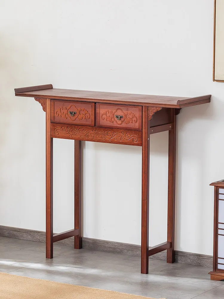 Cz  household ancestral tablet table, rural hall cabinet, mother table  buddhist niche