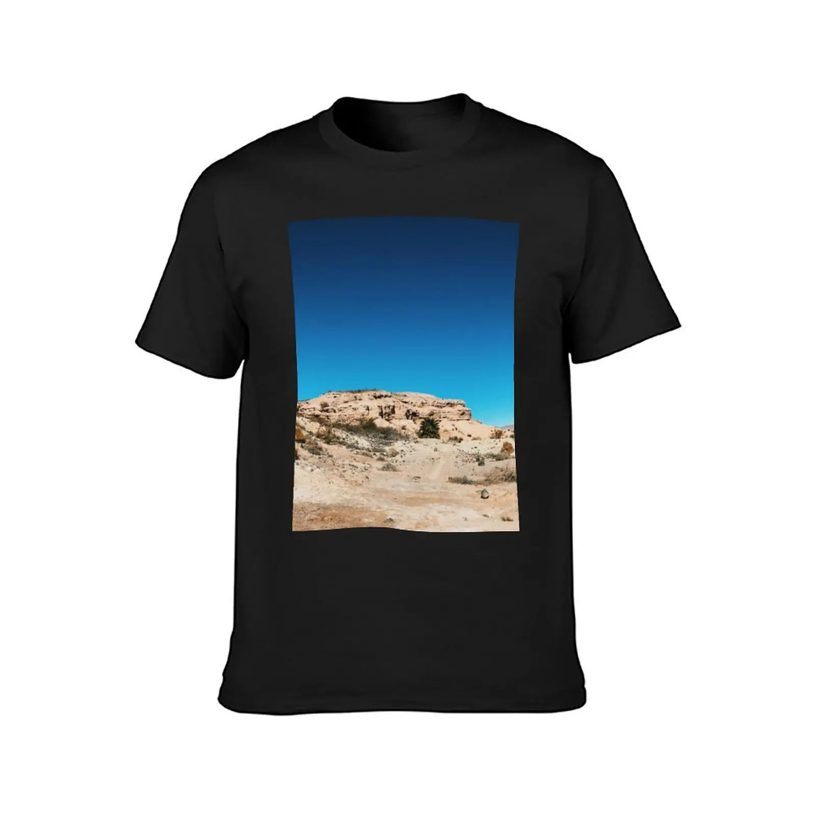 Desolate Mountain in Nevada T-Shirt blacks vintage men graphic t shirts