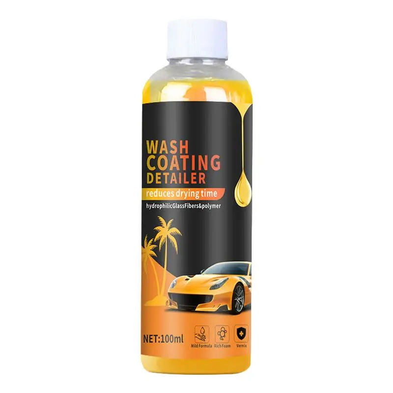 

Car Wash And Wax Quick Dry Wash Coating Detailer Multi-purpose Car Wipe Quick Detailer Liquid For Cars Trucks SUVs Motorcycles