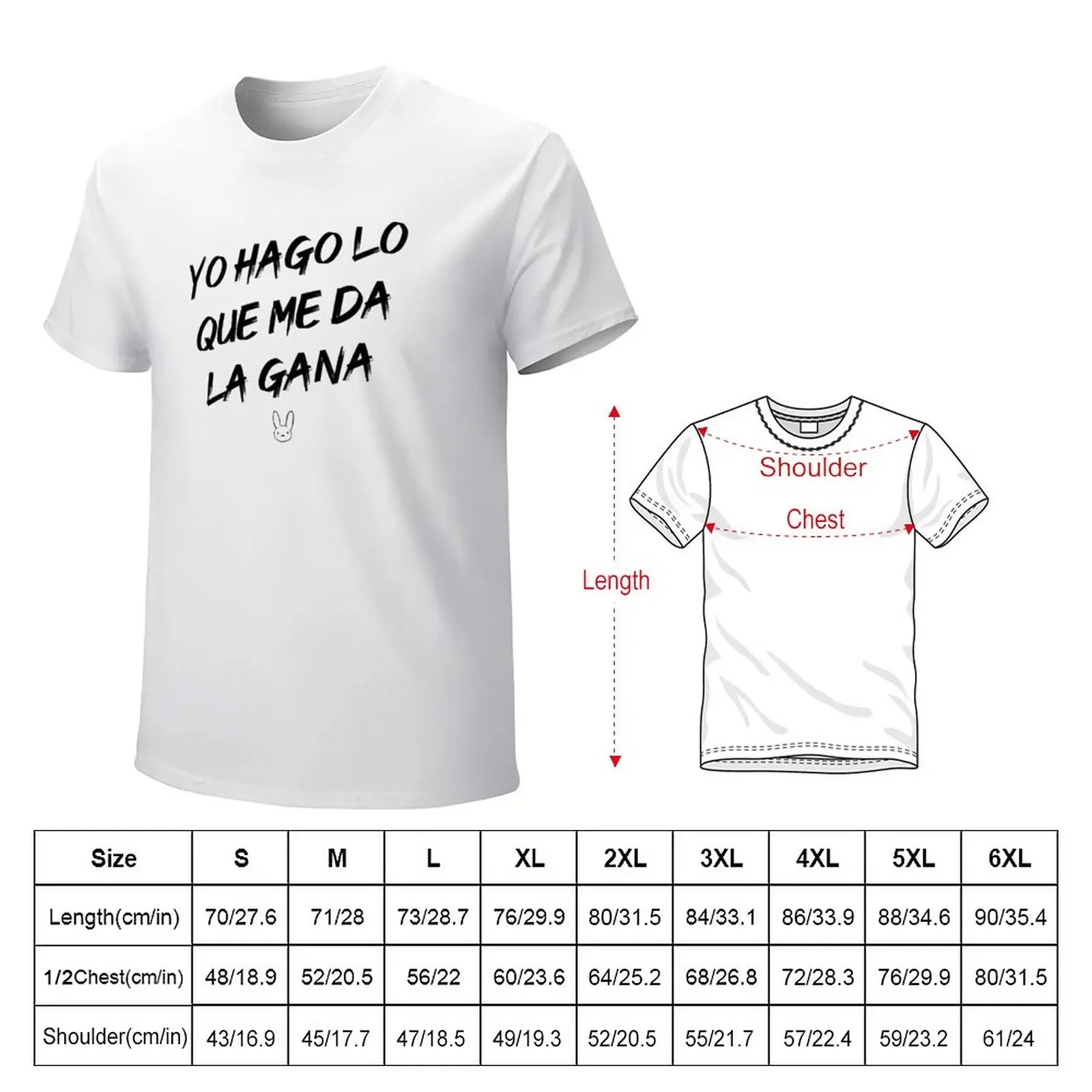 Yo hago lo que me da la gana (#YHLQMDLG) - Bad Bunny T-Shirt summer tops cute tops mens funny t shirts