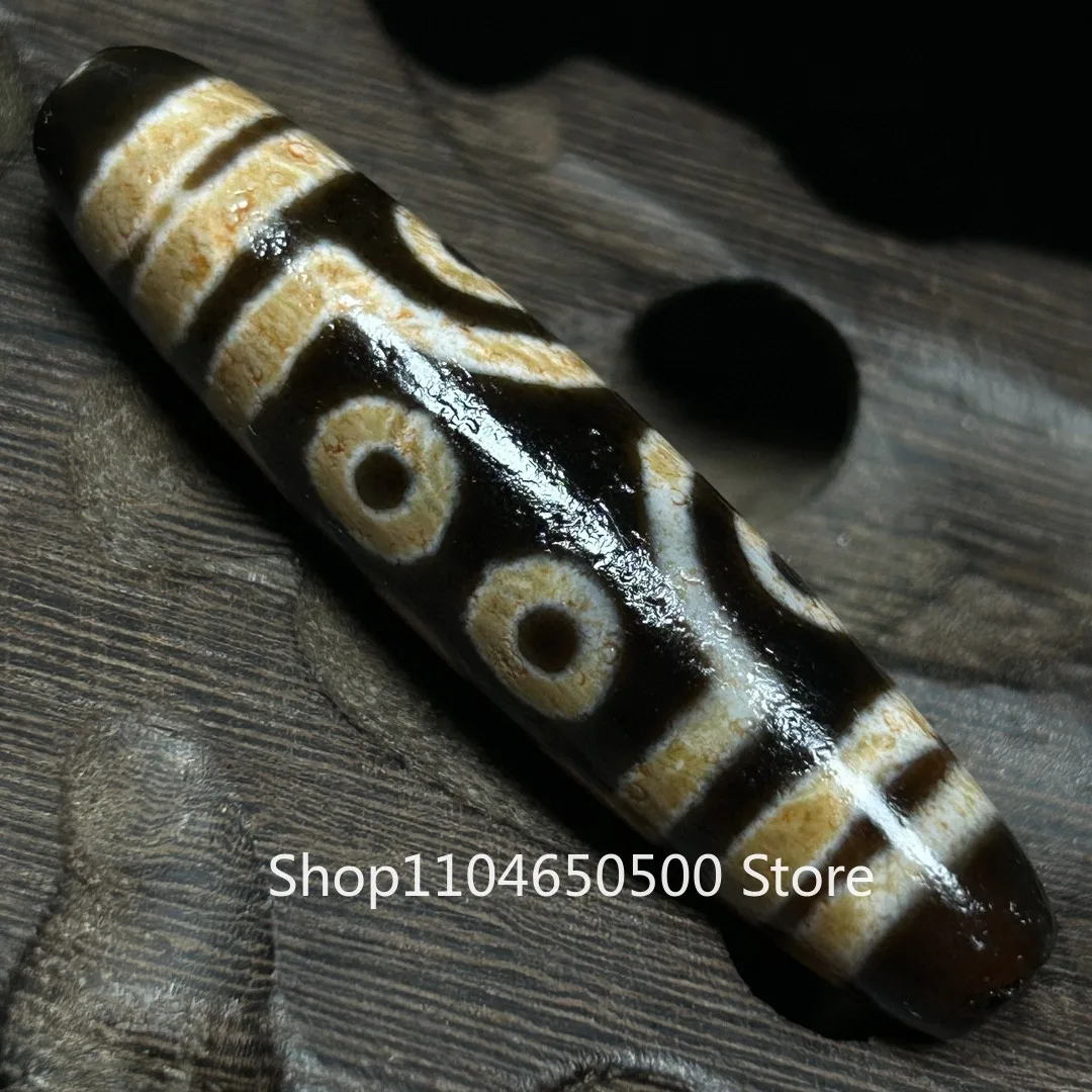 

Тибетские бусины Дзи с семью глазками, тибетские бусины Дзи, аксессуары, сделай сам, бусины Вэньвань Будды, четки, браслет с бусинами, ожерелье, ручка