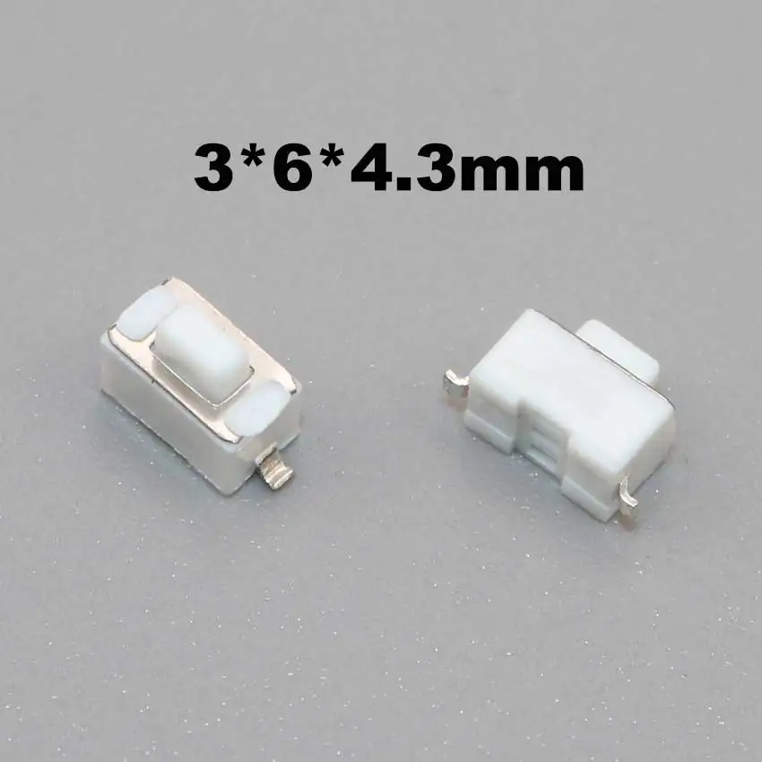 3x6x4.3mm White