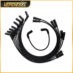 1 Set Ignition Spark Plug Wire Set For Volvo Penta V8 5.0L 5.7L GXI GI OSI 3888328 Automobile Professional Accessories