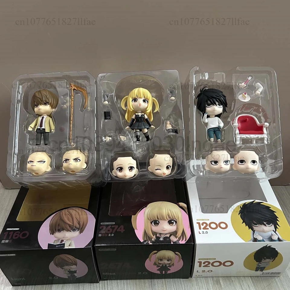 Figura de Anime Death Note 1200 L Lawliet 1160 Yagami Light 2674