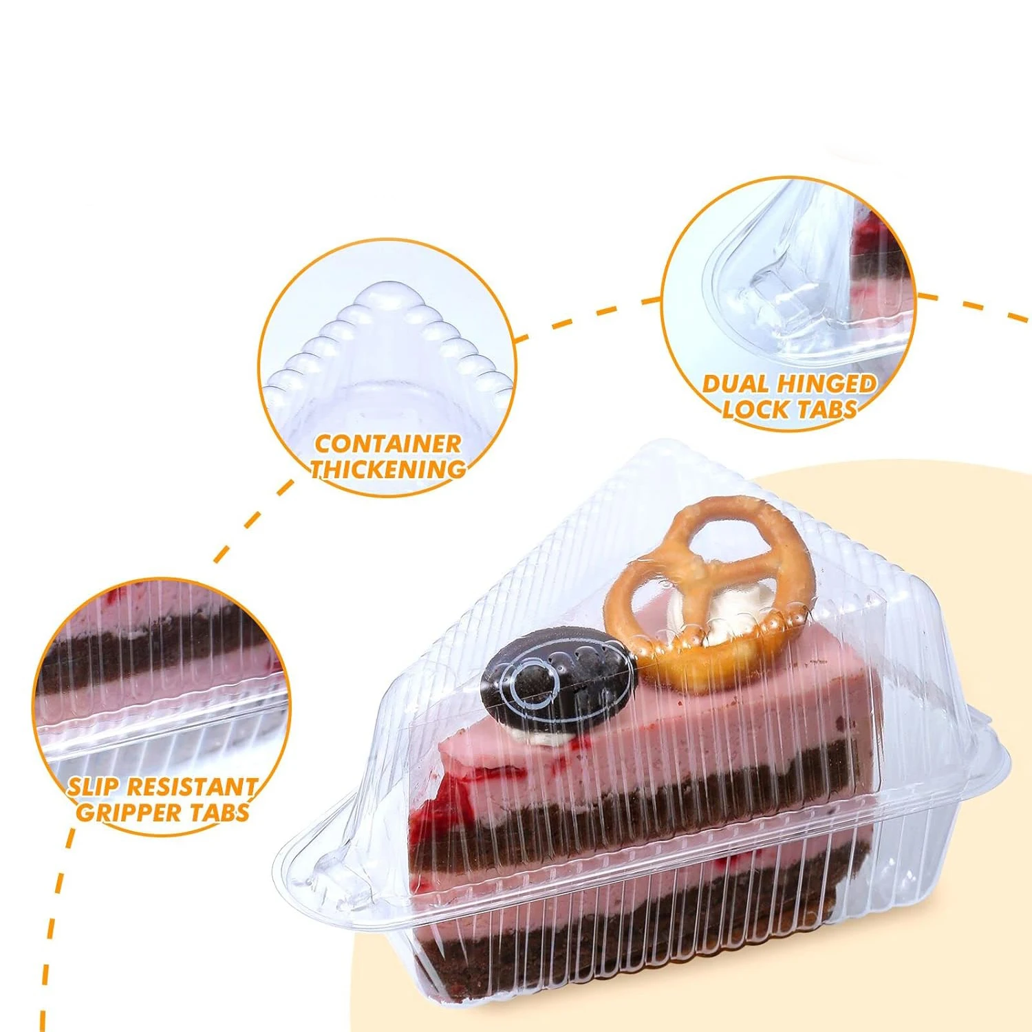 Scatola per imballaggio di caramelle regalo da 10/20 pezzi/30 pezzi con coperchio, utilizzando una scatola per imballaggio di mousse con design a triangolo, adatta per uso domestico e in caffè
