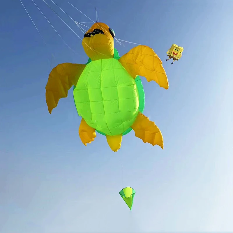 طائرة ورقية كبيرة قابلة للنفخ قلادة طائرة ورقية ناعمة من النايلون للبالغين طائرة ورقية احترافية للأطفال ألعاب خارجية لمتعة حمام السباحة