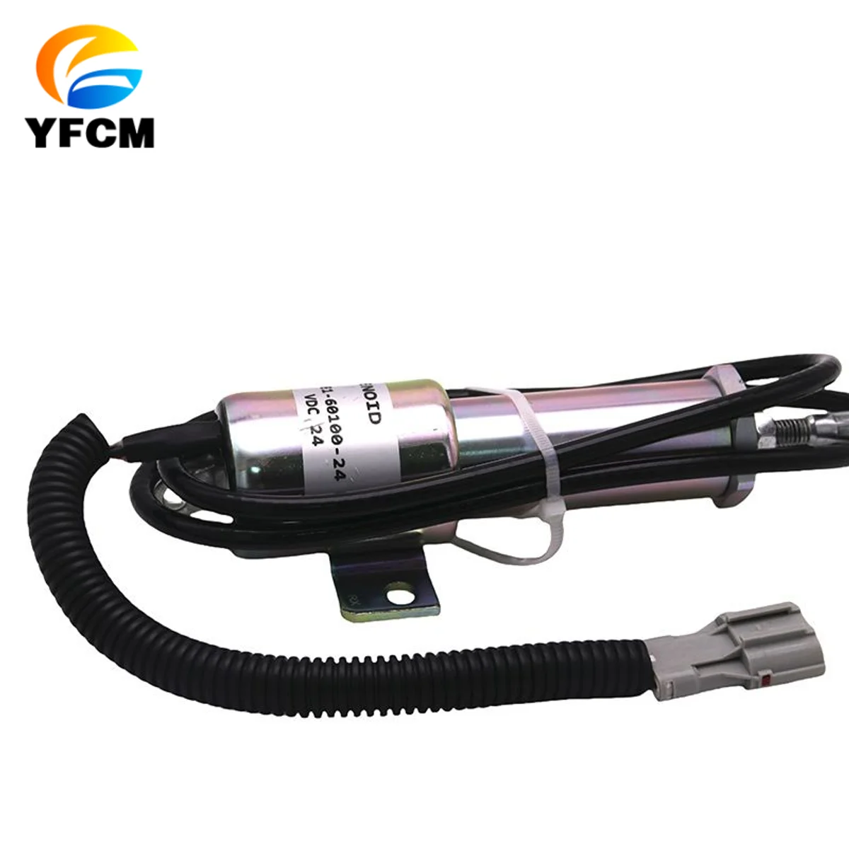 For Excavator Parts R210-5/215/225-7/-9 Mitsubishi Engine Flameout Switch Fuel Cut-off Solenoid Valve