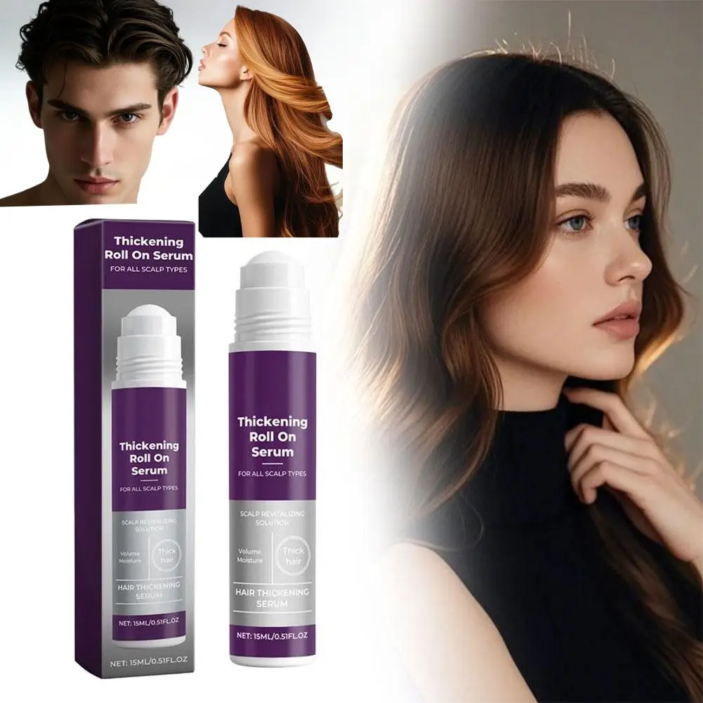 جوهر كرة دوارة مغذي للشعر يقوي جذور الشعر تحسين صحة الشعر العناية اللطيفة فروة الرأس لامعة العناية بالشعر جوهر لفة على #1