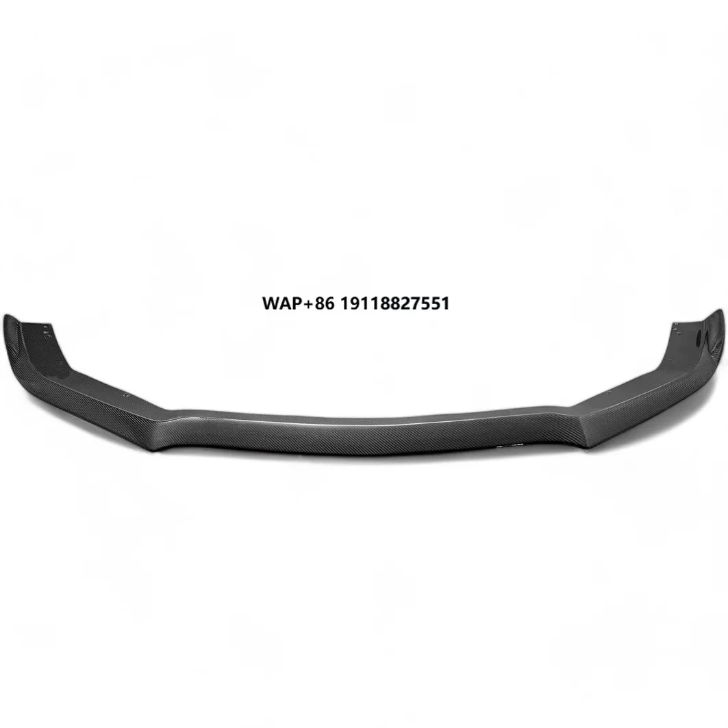 

New Carbon Fiber Front Bumper Splitter Lip Spoiler Auto Body System Kit for 2023 for Mustang Bodykit