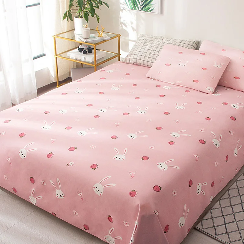 Household Student Single Sheet Queen Sheets  Fitted Bed Sheet постельное бельё سكسية ألعاب جنس سرير простынь на резинке