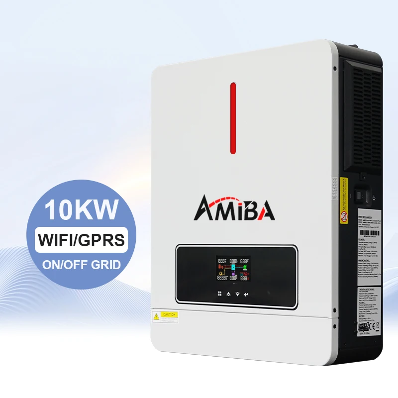 الاستخدام المنزلي 5.5KW 6KW 10.2kw عاكس أحادي الطور مع محولات MPPT 10200W التطبيقات المنزلية