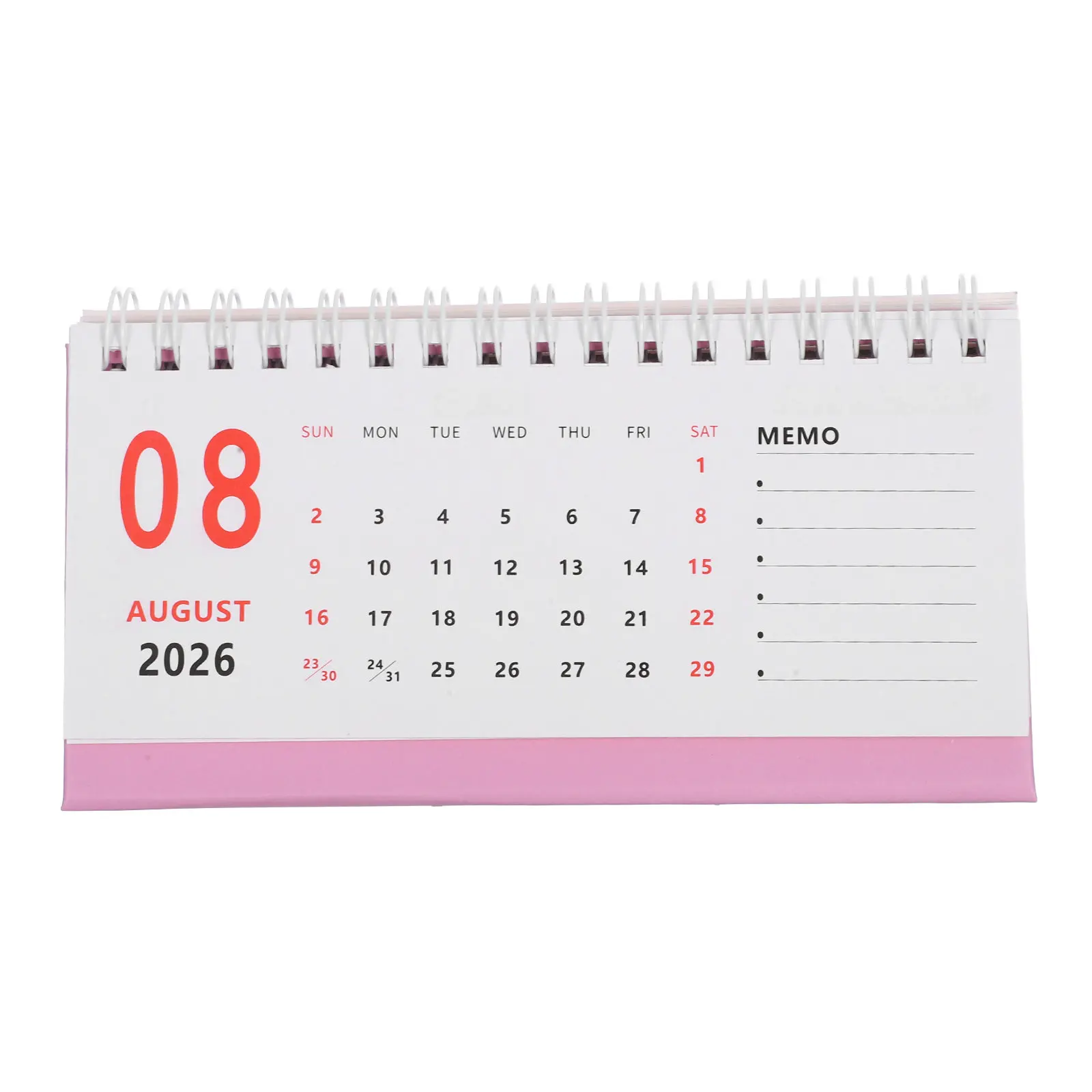 

Small Desktop Calendar 2025-2026 Mini Standing Flip Calendar 18-Month Planner Sleek Space-Saving Design for Teachers Workers