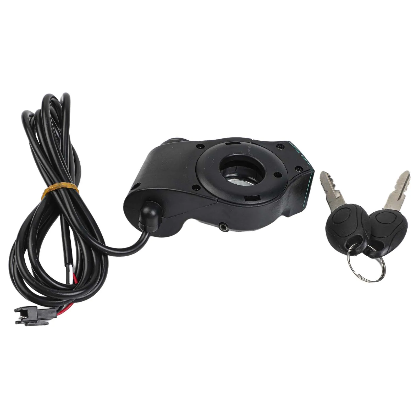 Electric for scooter Thumb Throttle with Digital Battery Voltmeter and for Power Key Lock Switch Compatible with 12V to 84V