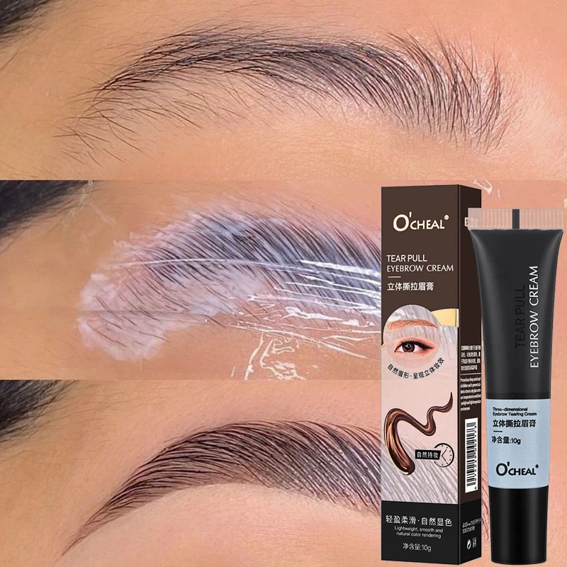 Professionele Wimper Wenkbrauw Kleurstof Tint 15 Minuten Snelle Tint Easy Dye Gel Semi Permanente Wenkbrauwen Tint Kleurstof Make-Up Wimper Kit