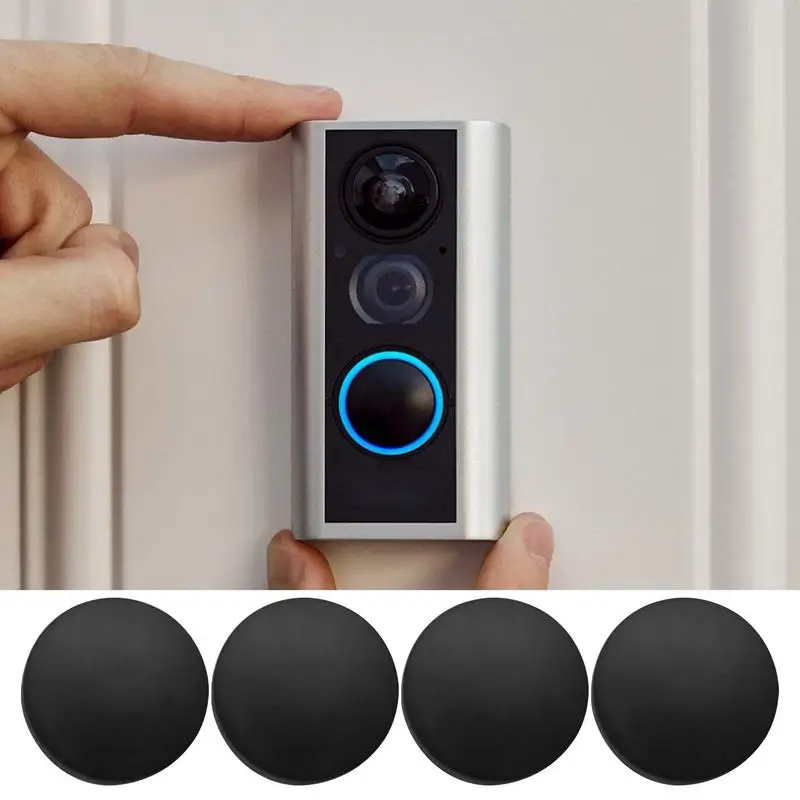 Doorbell Button Replacement Repair Split Damaged Cracked Broken Button with 4 buttons and 2 screws Video Doorbell Accessories