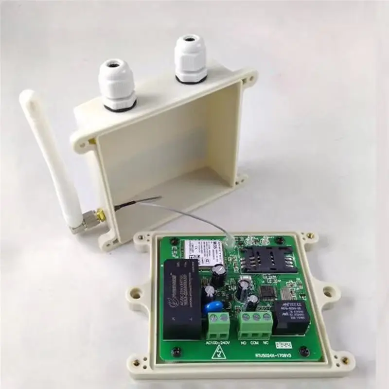 【NEWLY】GSM Gate Opener Relay Switch RTU5024 Waterproof Remote Access Control Wireless Sliding Door Opener App Support