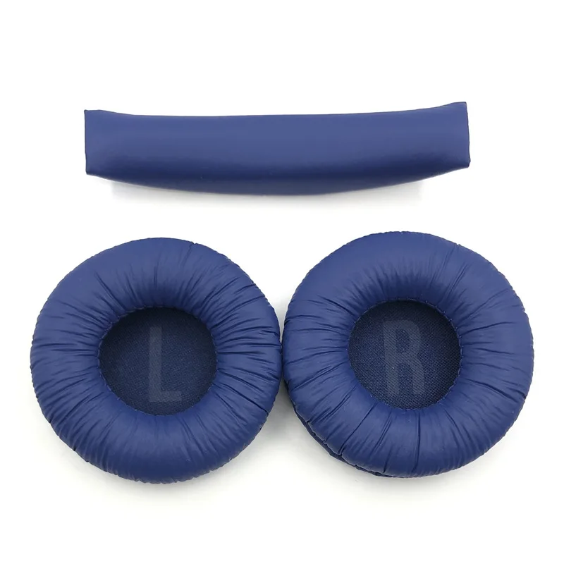 Suitable for JBL JR300 JR300BT JR310BT Ear Pads Earphone Sleeve Head Beam Sponge Pad Leather Earmuffs