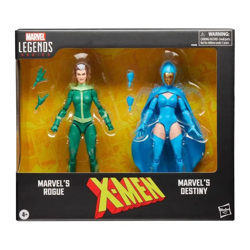 

Hasbro Marvel Legends Series X Men 6 Inch Action Figures Rogue And Destiny 2 Pack Posable Collectible For Marvel Fans Kids 4+