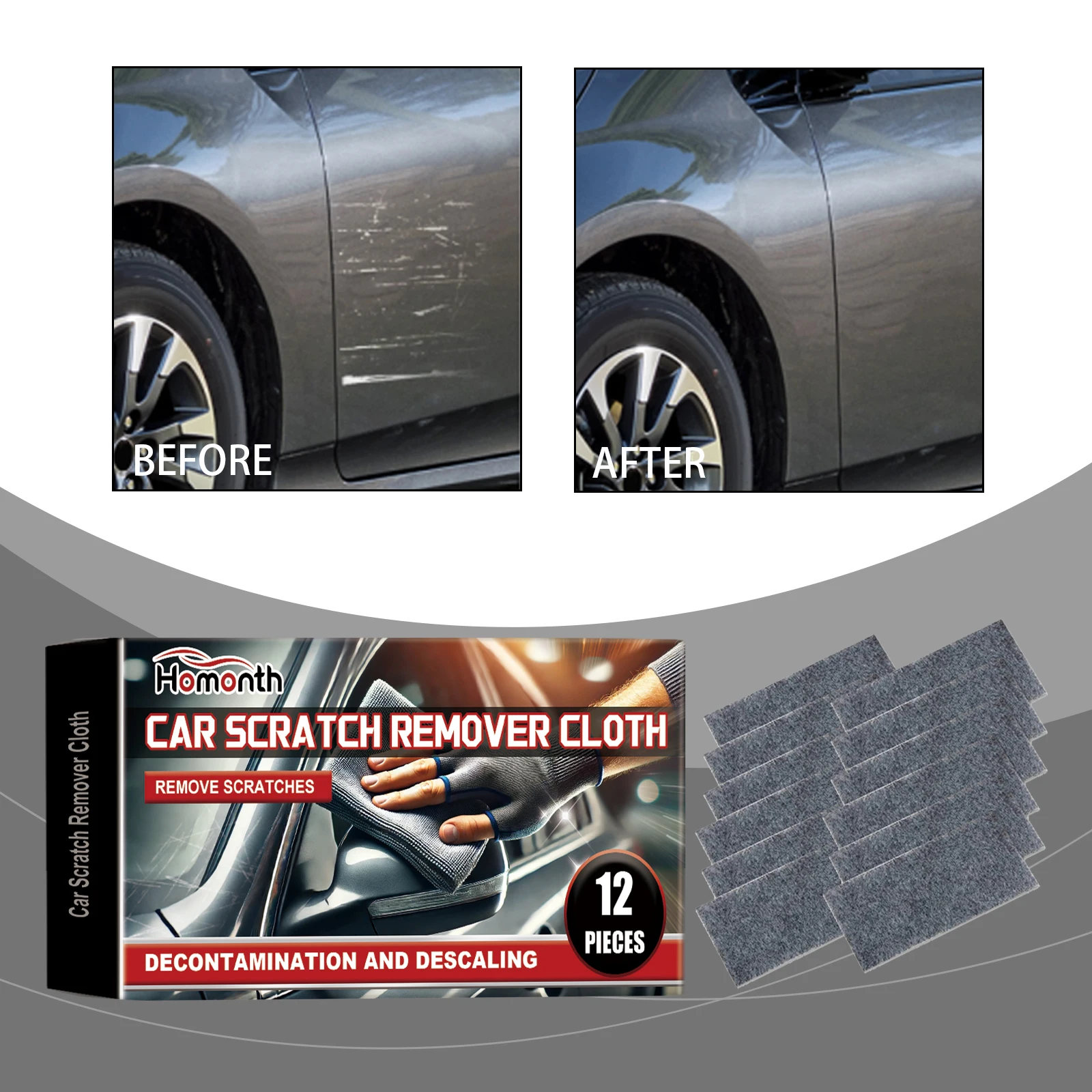 

Автомобильная нано-защитная ткань для полировки царапин, ткань для ремонта царапин, удобная ткань для быстрого ремонта царапин