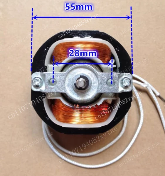 YJ58-20 220V Shaded-pole Asynchronous Motor 26W Clockwise Rotate Motor AC Motor Warm Air Blower Accessories