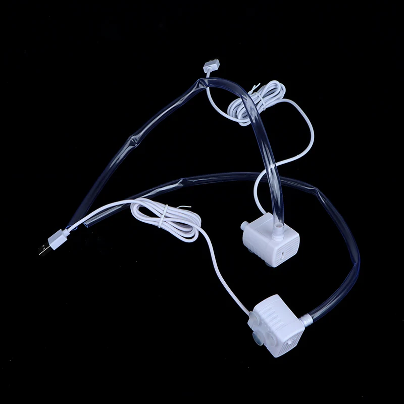 Imagem -03 - Fonte de Água para Pet Cat Anti-seco Ardente Substituição do Motor Bomba de Água Flores Beber Tigela Usb 5v