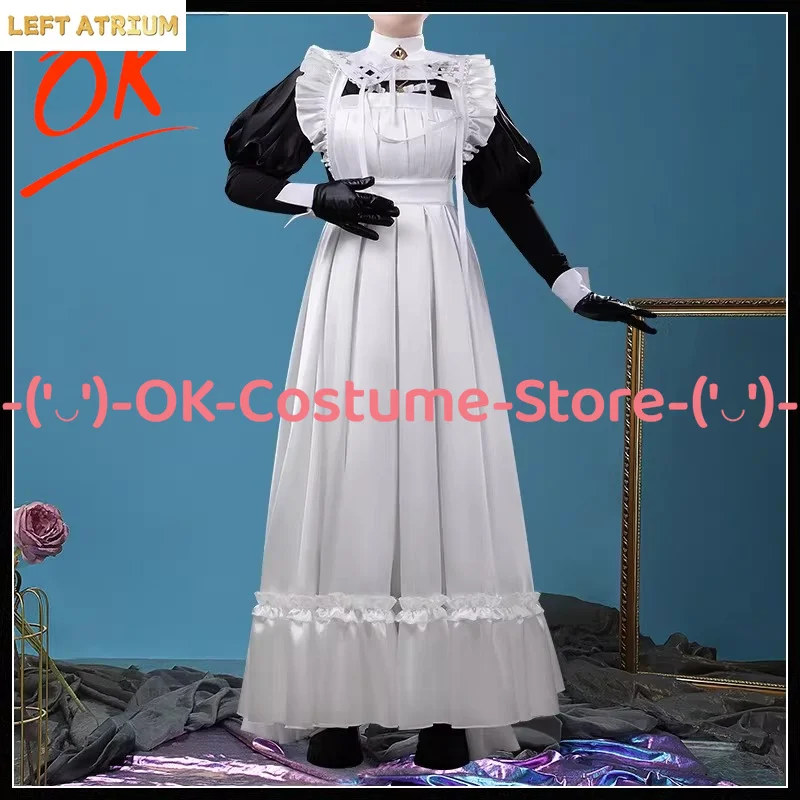 

[Customized Size] NIJISANJI VTuber Hyakumantenbara Salome Cosplay Costume Maid Halloween Outfit Carnival Party Uniform Dress