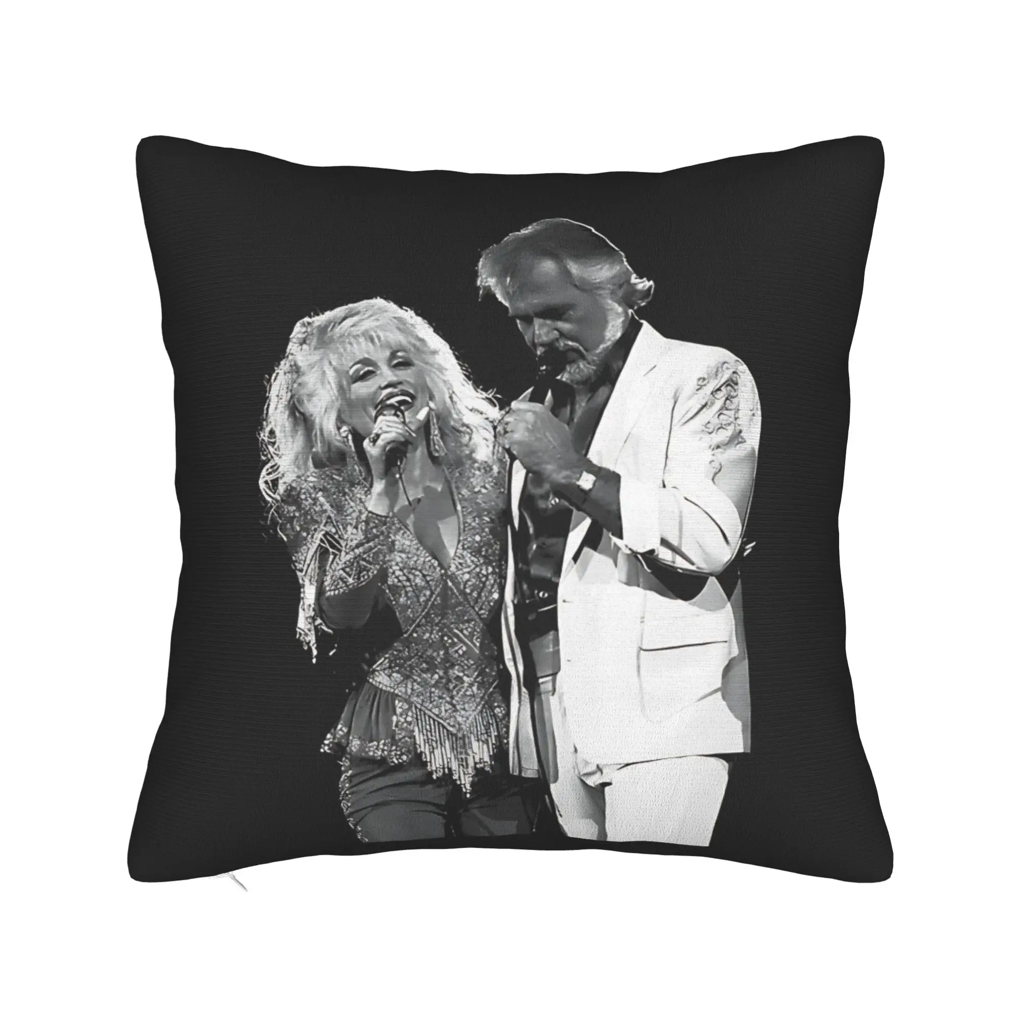Singer Dolly Parton Pillow Cover  Soft Cushion Cover Cute Funny Pillow Case For Office Car Home Decor
