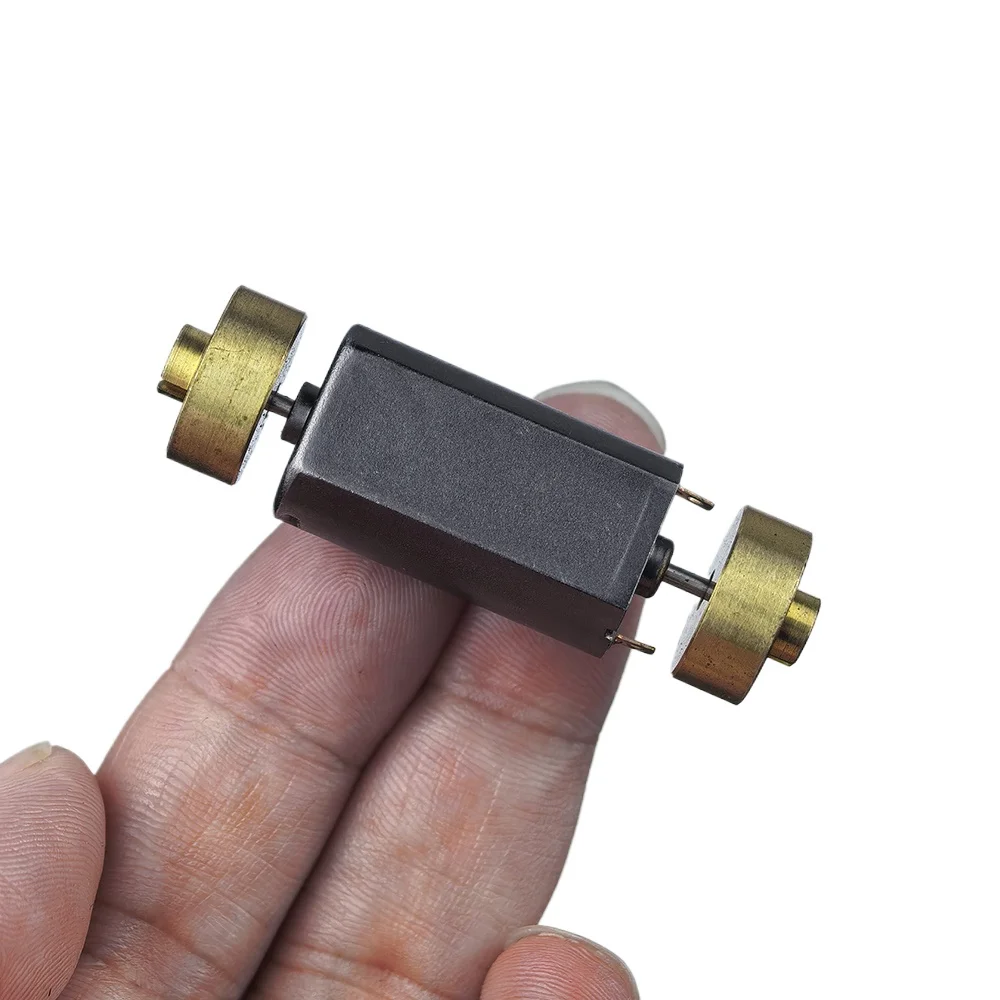 1pc 1/87 HO Scale Model Train Engine Micro 5-pole Rotor DC 12V12000rpm High Speed Motor With Double Copper Heads