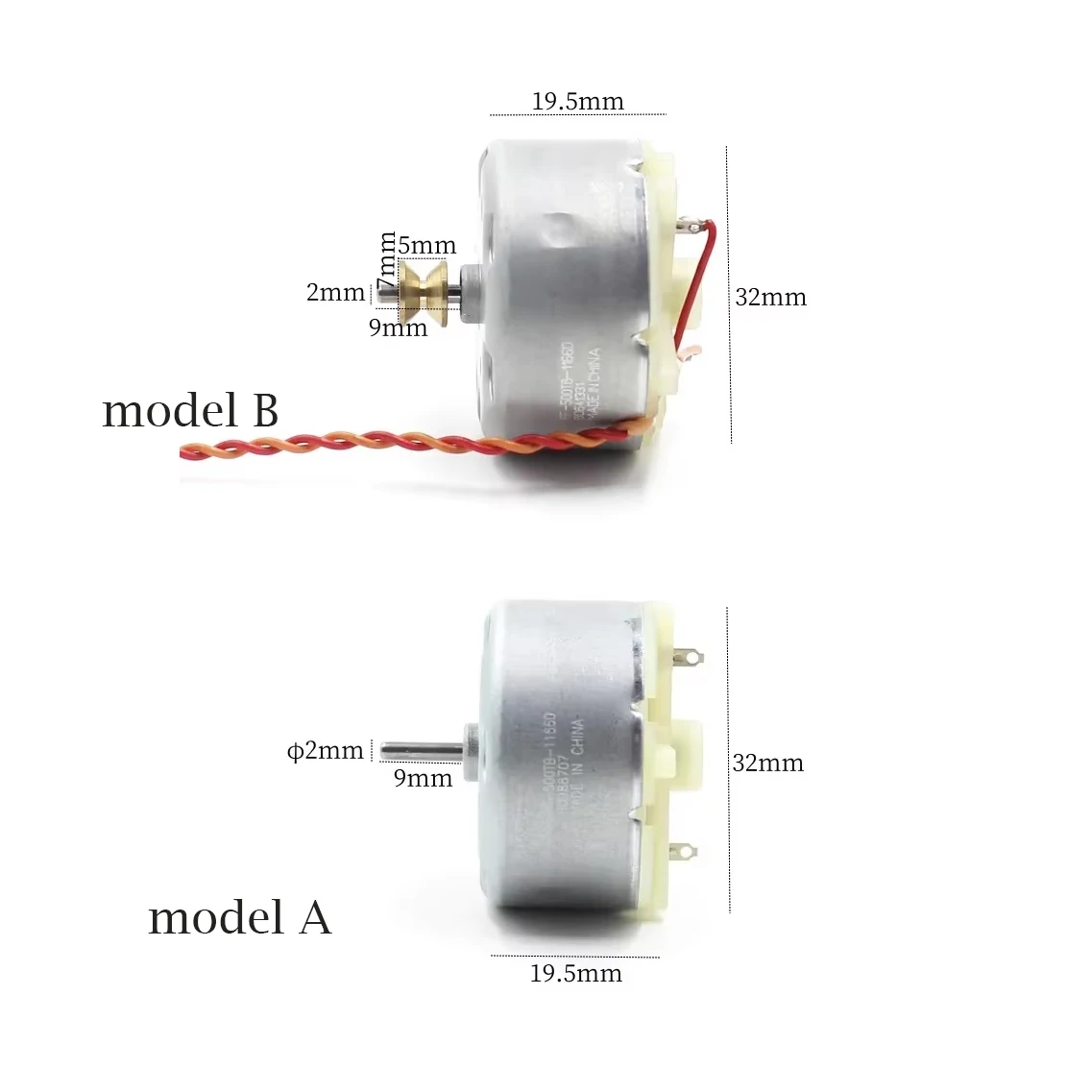 RF-500TB-11660 محرك صغير 500 تيار مستمر 6 فولت-12 فولت مايكرو 32 مللي متر محرك المغزل المستدير لعبة نموذج لتقوم بها بنفسك محرك المغزل حجم صغير