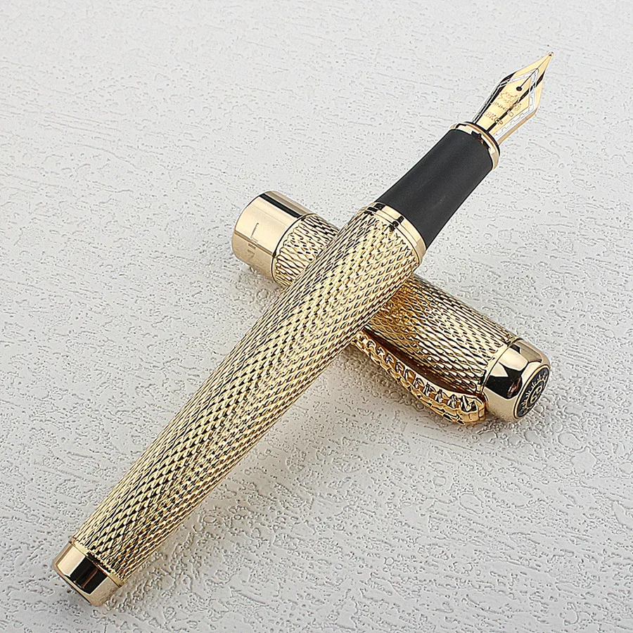 

Jinhao Luxury 1200 Fountain Pen High Quality Metal Inking Pens for Office Supplies School Supplies Stationery Pens for Writing