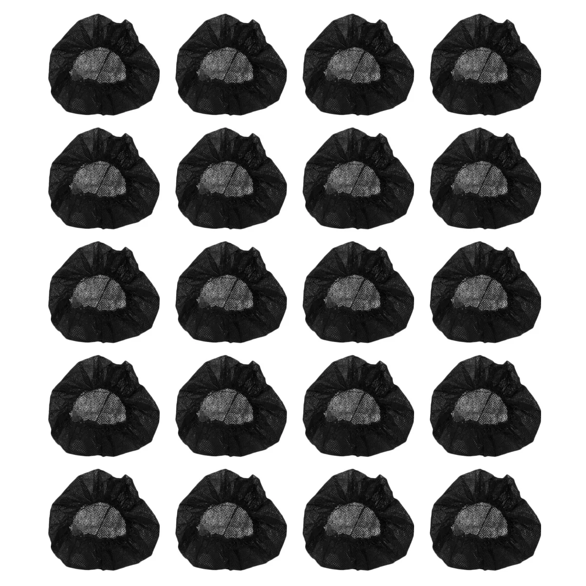 100 قطعة من أغطية حماية سماعة الرأس الناعمة للاستعمال مرة واحدة لنظافة سماعة الرأس تستخدم غطاء سماعة الرأس الواقي #6