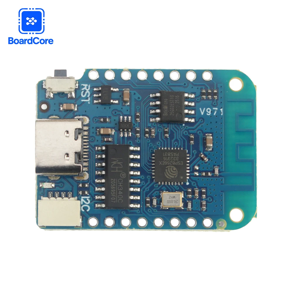 1/3PCS WEMOS D1 Mini V4.0.0 TYPE-C USB WIFI Internet of Things Board Based ESP8266 4MB LOLIN 12C MicroPython Nodemcu for Arduino