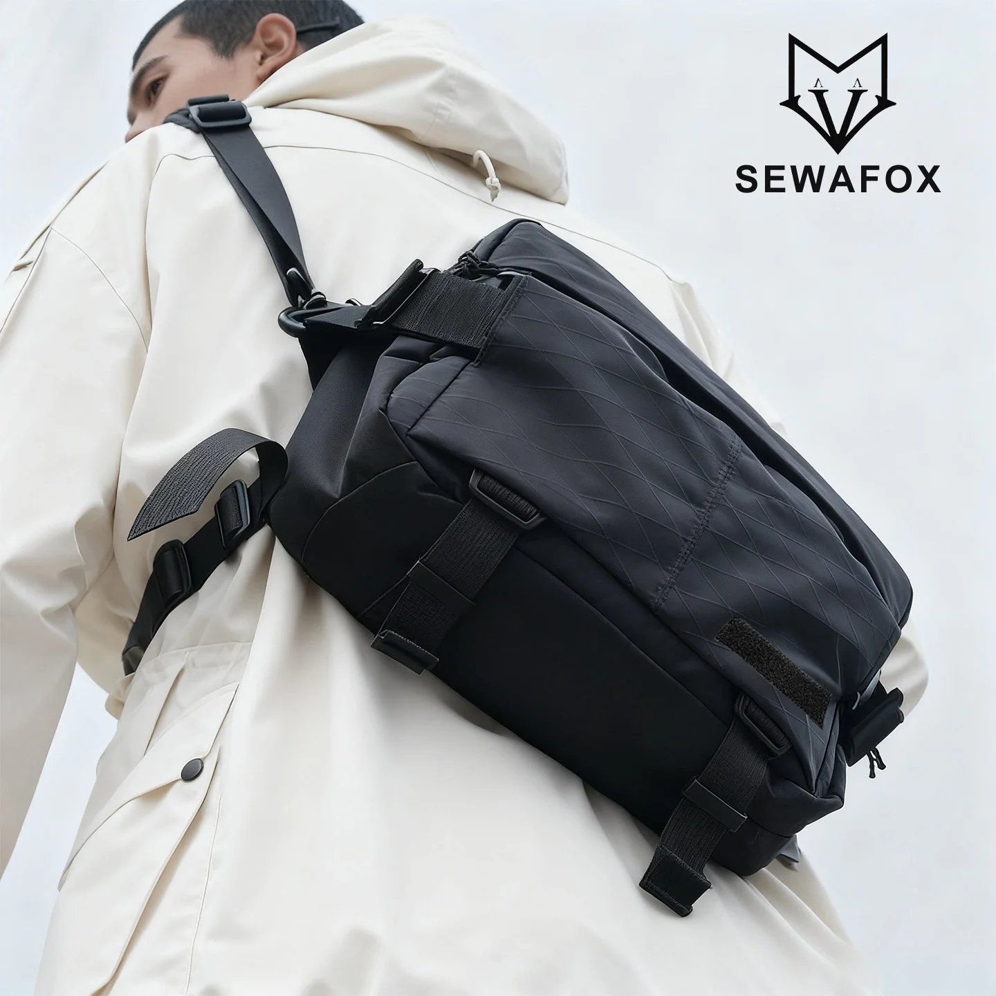 

Waterproof Single oulder Camera Bag Tactical Crossbody Bag for Men And Women Photoaphy Bag Casual Sle Polyester