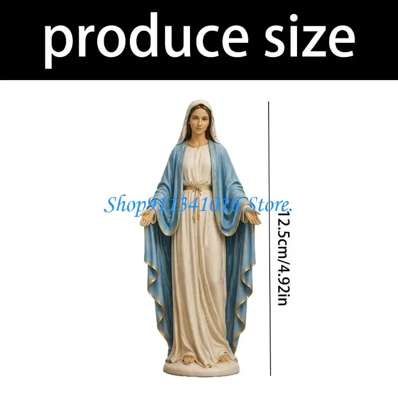  Virgins Marys Statues Figure Blesseds Mother Figurines Sculptures Catholic Gift