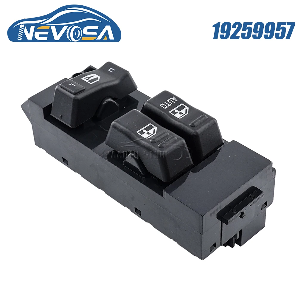 

NEVOSA 19259957 For Chevrolet Silverado GMC Sierra Denali 1500 2500 3500 1999 2002 Power Window Switch 15753934 19259958 8+8Pins