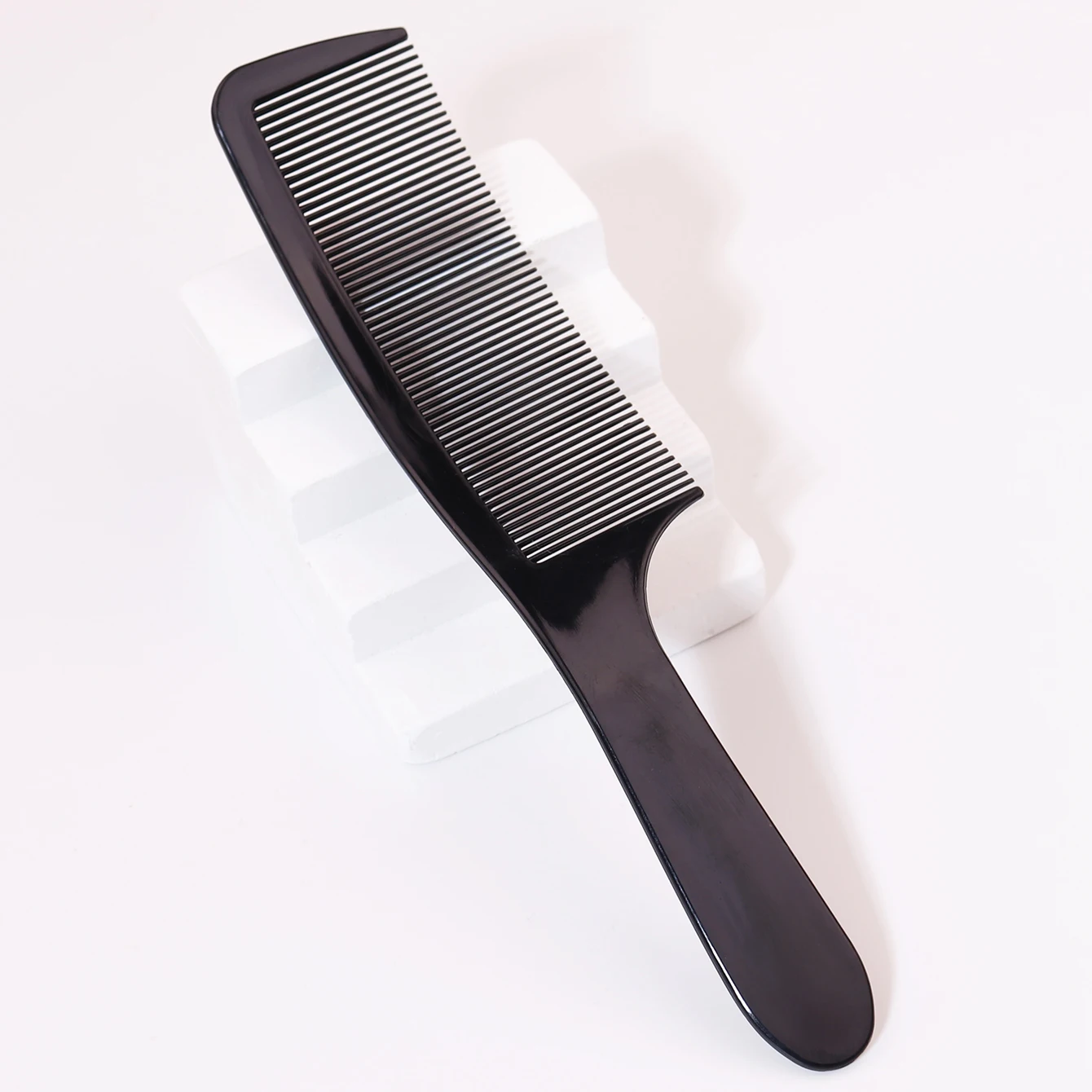 1PC Flat Headed Curved Comb, Professional Hair Cutting Tool