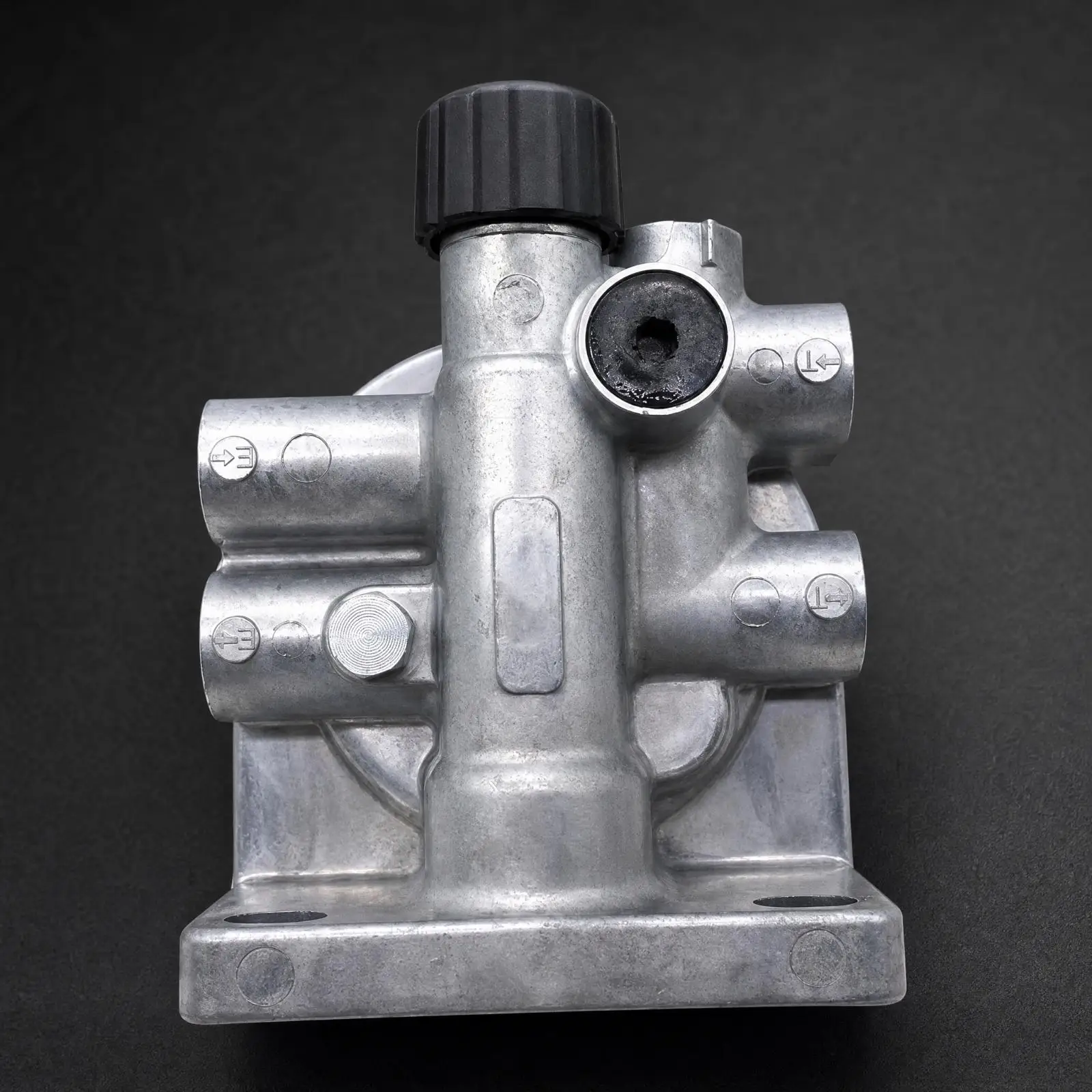 Direct Fit Fuel Filter Seat for Volvo Loader Excavator with Manual Pump Supports Engine Protection Service