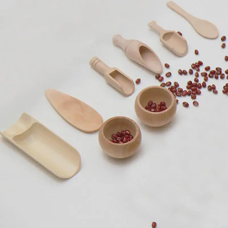 Bộ dụng cụ nhà bếp nấu đồ chơi bằng gỗ an toàn cho việc cung cấp quà tặng sinh nhật mầm non P31B