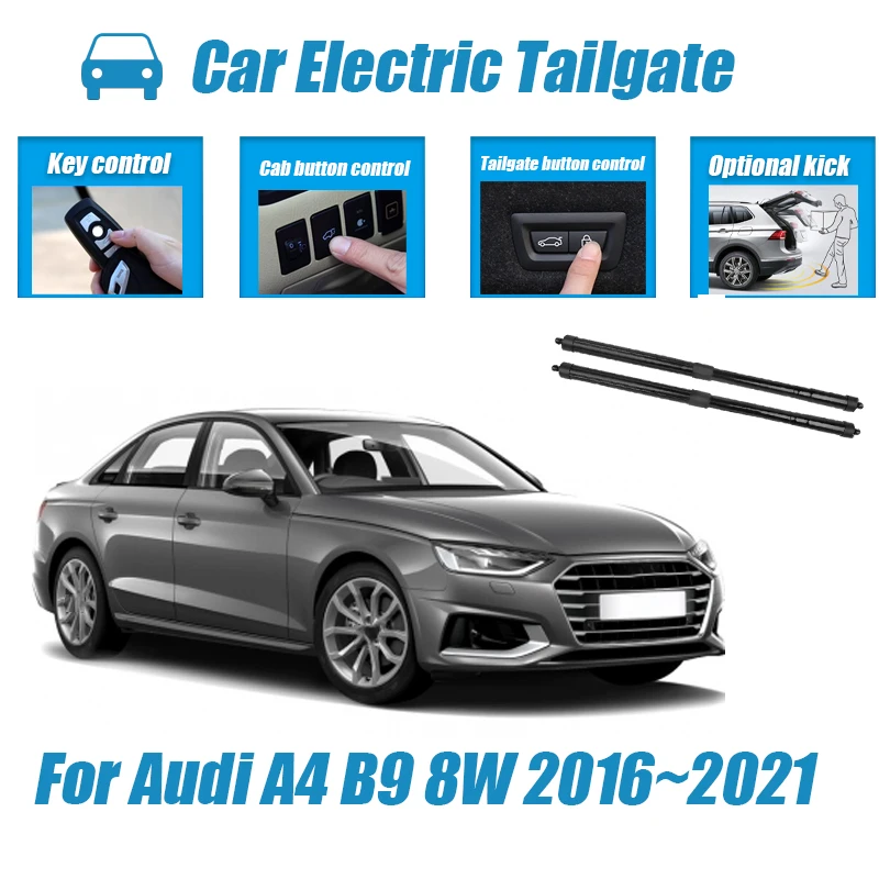 

Car Power Trunk Lift Electric Hatch Tailgate Strut Auto Rear Door Actuator For Audi A4 B9 8W 2016~2021 Silently