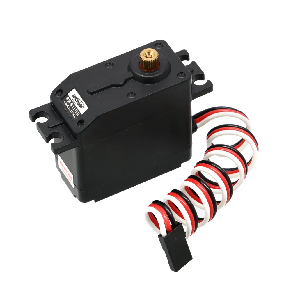 Spring SM-S4315R High Torque Servo 13.5kg/60g W/Metal Gears and Double Bearings Continuous Rotation for RC Robot