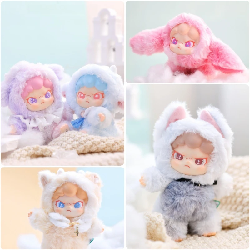 

Dora Shanhai Dream Series Blind Box Dora V2 Cute Vinyl Dolls Mystery Box Kawaii Plush Anime Figure Collect Model Surprise Gift