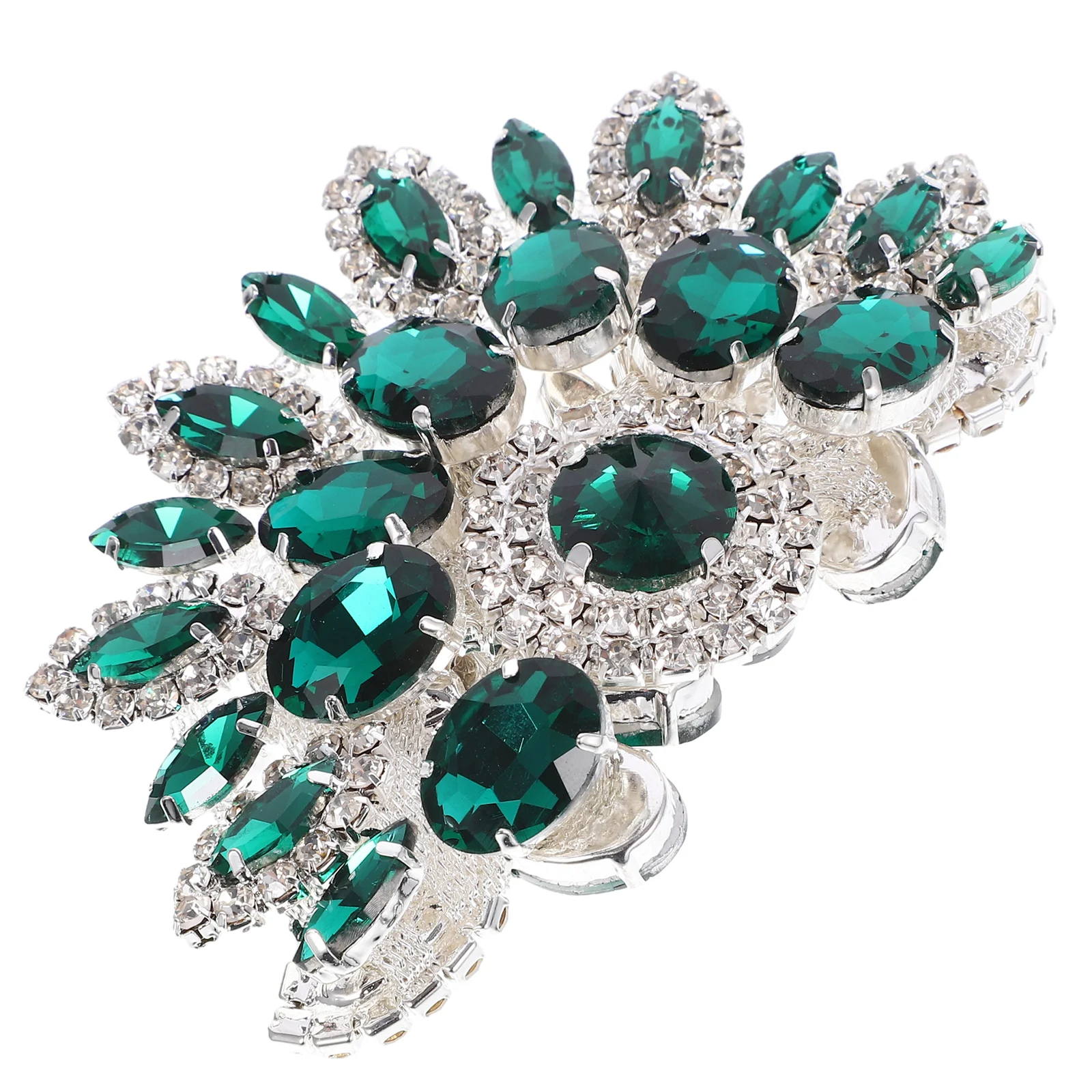 

1pcs Creative Rhinestone Clothes Patches Decorative Garment Repairing Brooch Diy Sewing Decor For Bags Hats Socks
