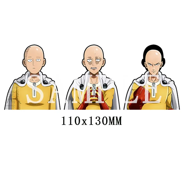 Saitama Motion Suitcase Stickers Anime ONE PUNCH-MAN Waterproof Decal Refrigerator Sticker Car Laptop Sticker Christmas Gift