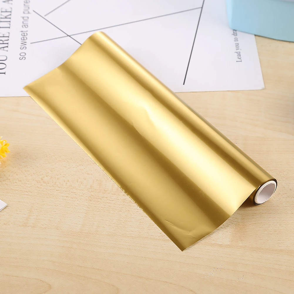 Picture 6: 19.3cmx5m Holographic Heat Transfer Paper DIY Crafts Heat Activated Foil Rolls